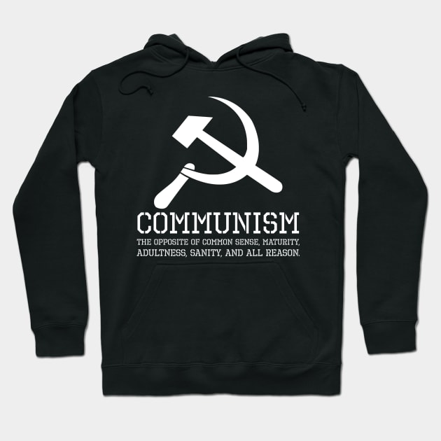 Political Anti-Communist SJW Funny Patriotic Conservative Hoodie by Styr Designs